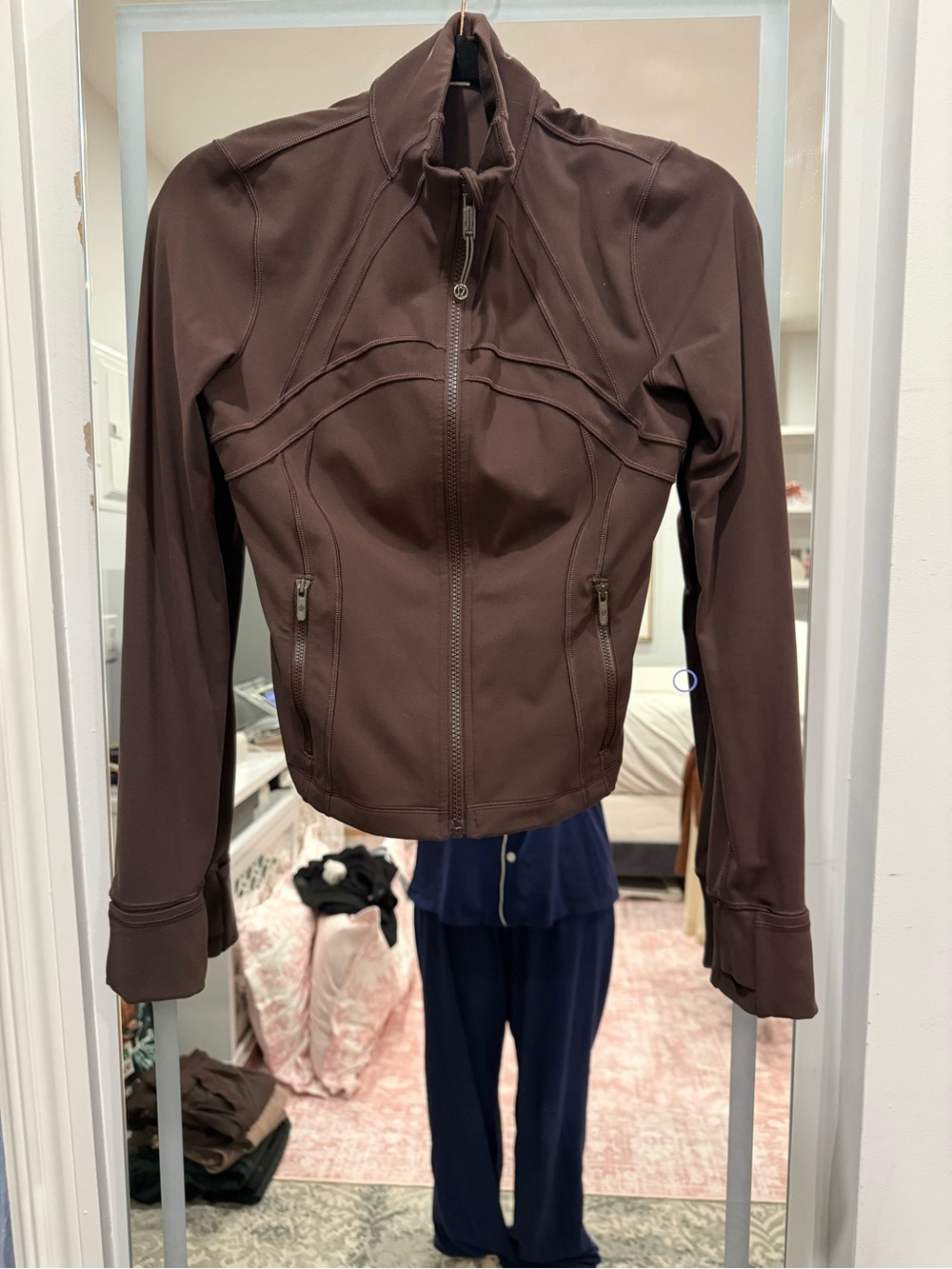 Lululemon Define Jacket – Size 6 – Dark Brown – Full Zip Athletic